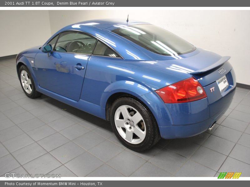 Denim Blue Pearl / Aviator Grey 2001 Audi TT 1.8T Coupe