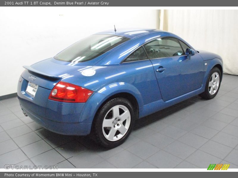 Denim Blue Pearl / Aviator Grey 2001 Audi TT 1.8T Coupe