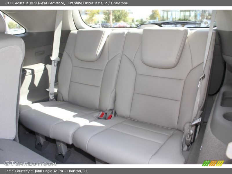 Rear Seat of 2013 MDX SH-AWD Advance