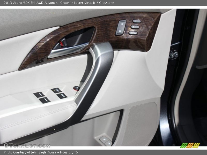 Graphite Luster Metallic / Graystone 2013 Acura MDX SH-AWD Advance