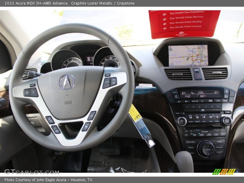 Graphite Luster Metallic / Graystone 2013 Acura MDX SH-AWD Advance