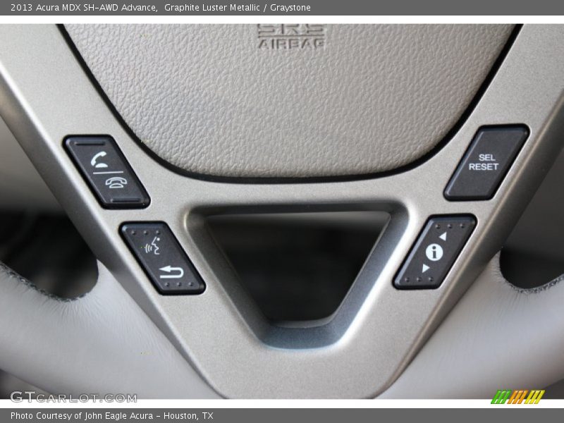 Controls of 2013 MDX SH-AWD Advance