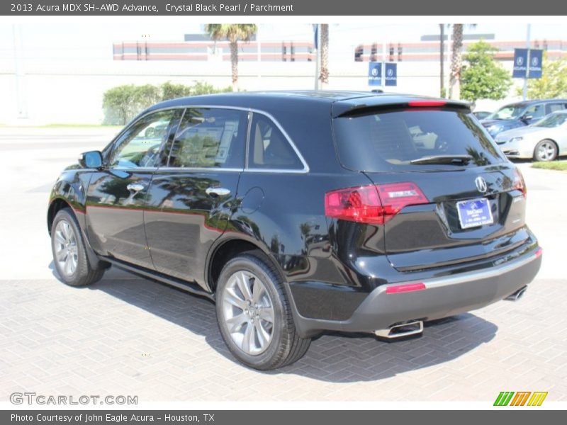 Crystal Black Pearl / Parchment 2013 Acura MDX SH-AWD Advance