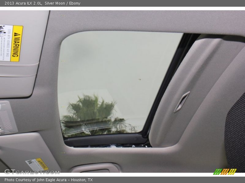 Silver Moon / Ebony 2013 Acura ILX 2.0L