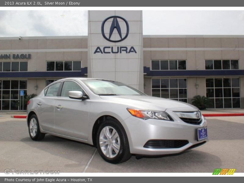 Silver Moon / Ebony 2013 Acura ILX 2.0L