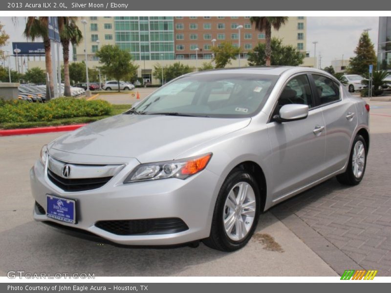 Silver Moon / Ebony 2013 Acura ILX 2.0L