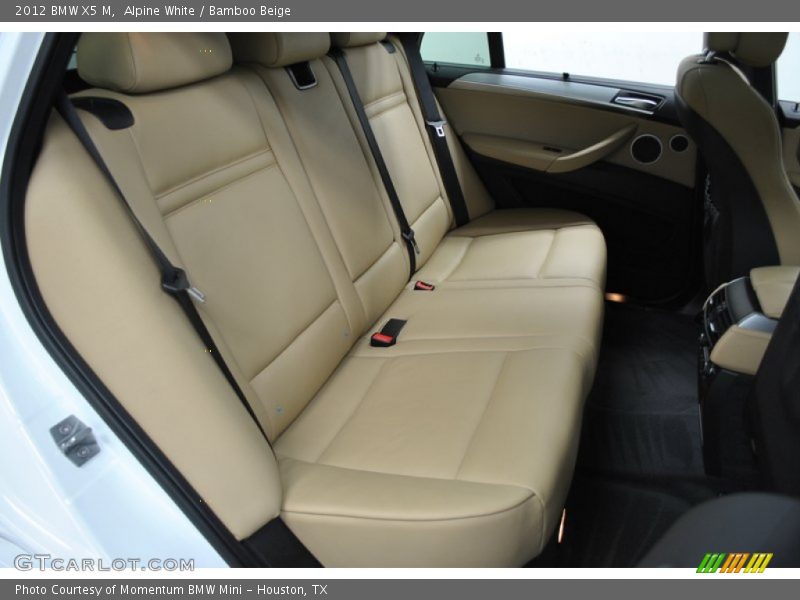 Alpine White / Bamboo Beige 2012 BMW X5 M