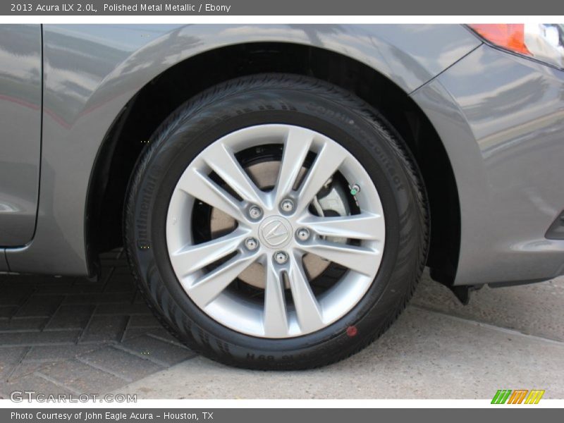 Polished Metal Metallic / Ebony 2013 Acura ILX 2.0L