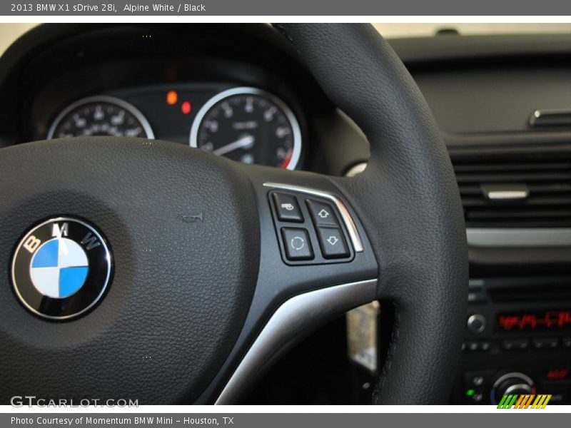Alpine White / Black 2013 BMW X1 sDrive 28i