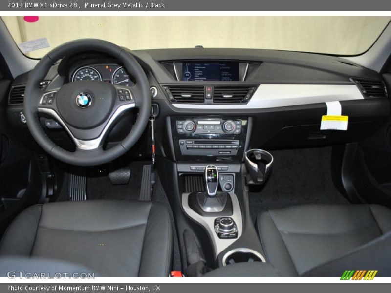 Mineral Grey Metallic / Black 2013 BMW X1 sDrive 28i