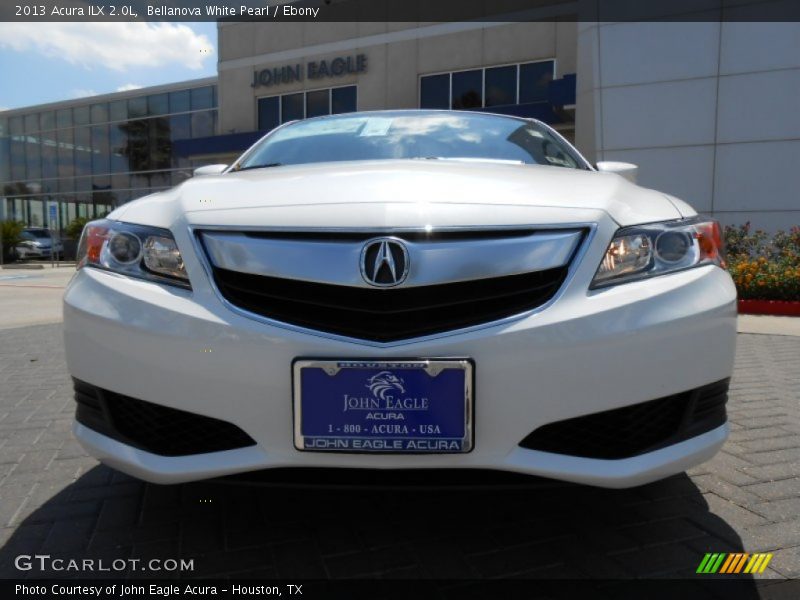 Bellanova White Pearl / Ebony 2013 Acura ILX 2.0L