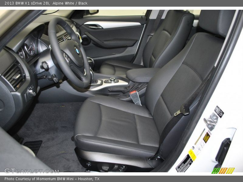 Alpine White / Black 2013 BMW X1 sDrive 28i