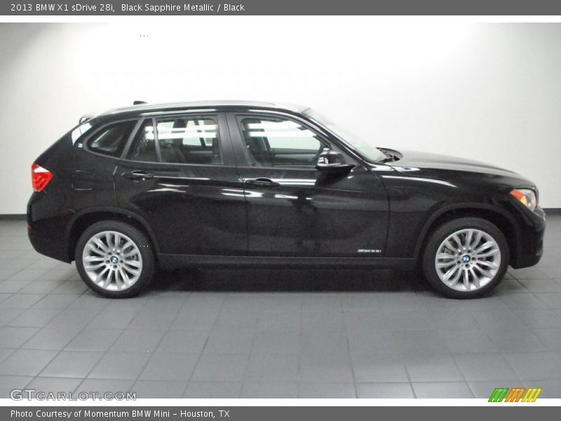 Black Sapphire Metallic / Black 2013 BMW X1 sDrive 28i