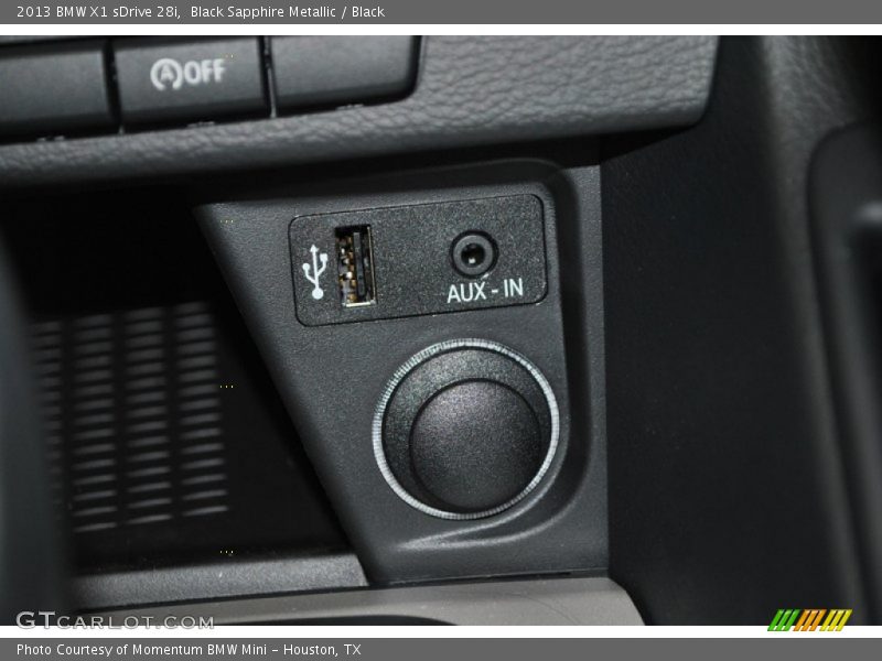 Black Sapphire Metallic / Black 2013 BMW X1 sDrive 28i