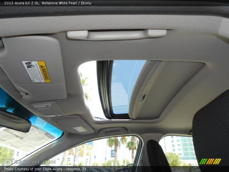 Bellanova White Pearl / Ebony 2013 Acura ILX 2.0L