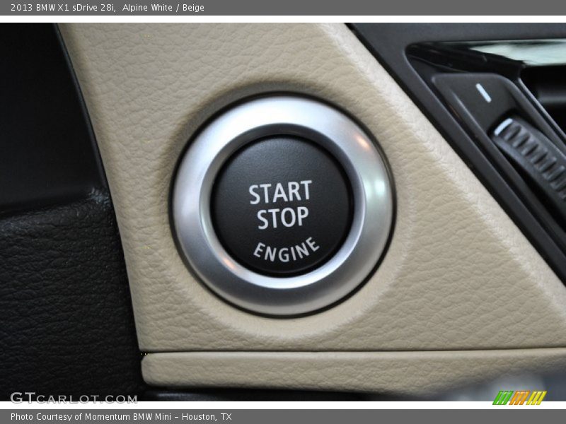 Alpine White / Beige 2013 BMW X1 sDrive 28i