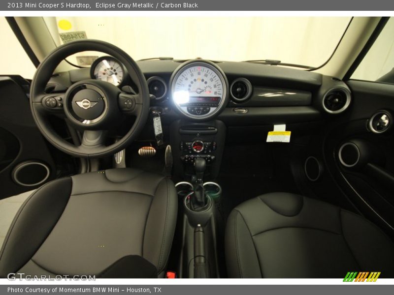 Eclipse Gray Metallic / Carbon Black 2013 Mini Cooper S Hardtop