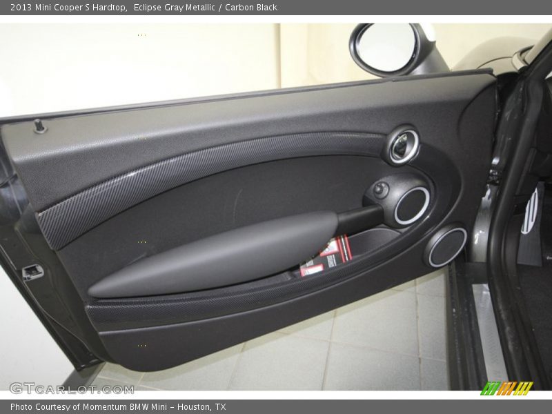 Eclipse Gray Metallic / Carbon Black 2013 Mini Cooper S Hardtop