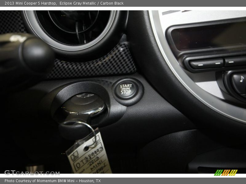 Eclipse Gray Metallic / Carbon Black 2013 Mini Cooper S Hardtop