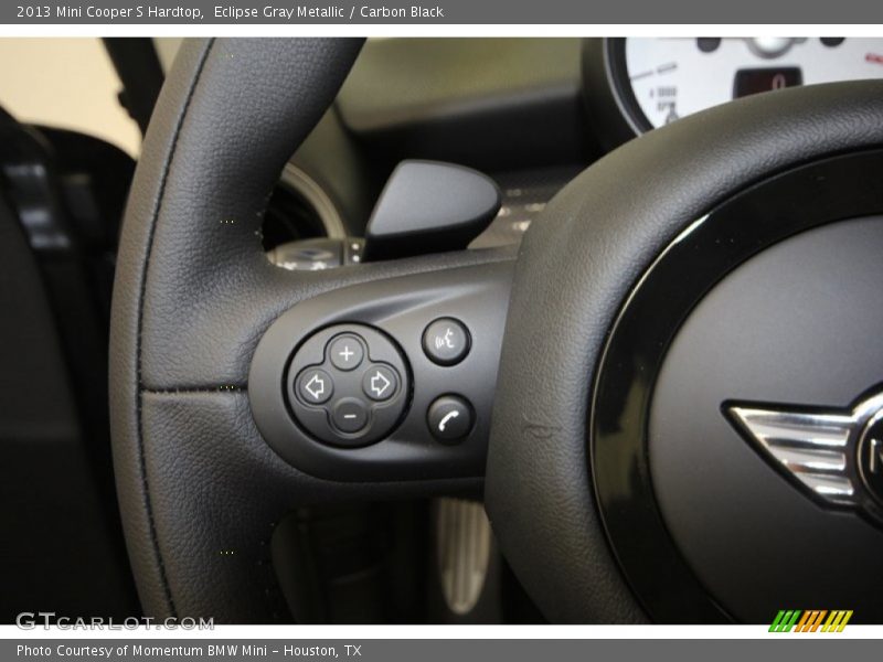 Eclipse Gray Metallic / Carbon Black 2013 Mini Cooper S Hardtop