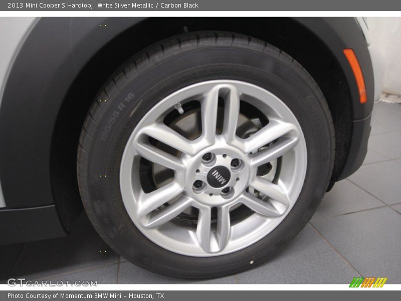 White Silver Metallic / Carbon Black 2013 Mini Cooper S Hardtop