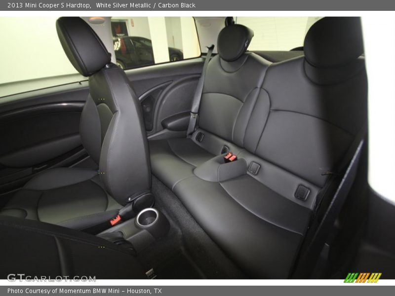 White Silver Metallic / Carbon Black 2013 Mini Cooper S Hardtop