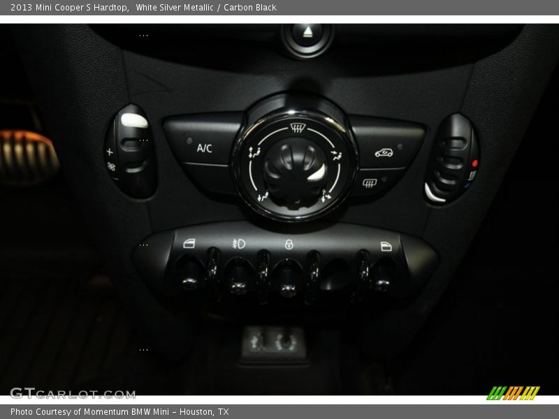 White Silver Metallic / Carbon Black 2013 Mini Cooper S Hardtop