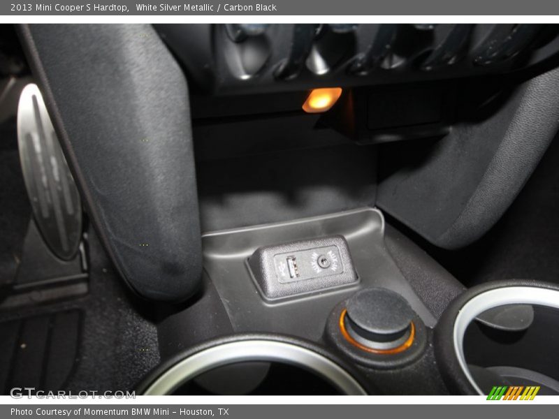 White Silver Metallic / Carbon Black 2013 Mini Cooper S Hardtop