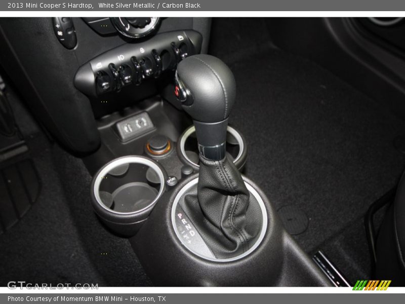 White Silver Metallic / Carbon Black 2013 Mini Cooper S Hardtop