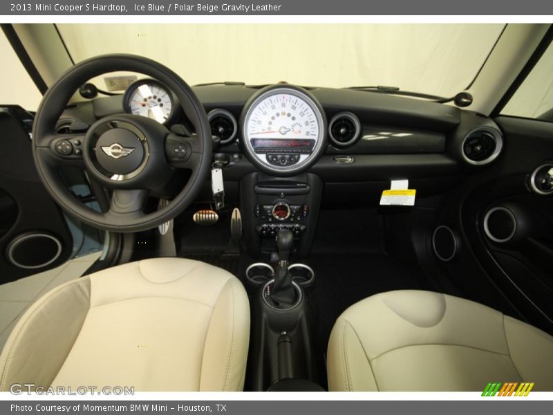 Dashboard of 2013 Cooper S Hardtop