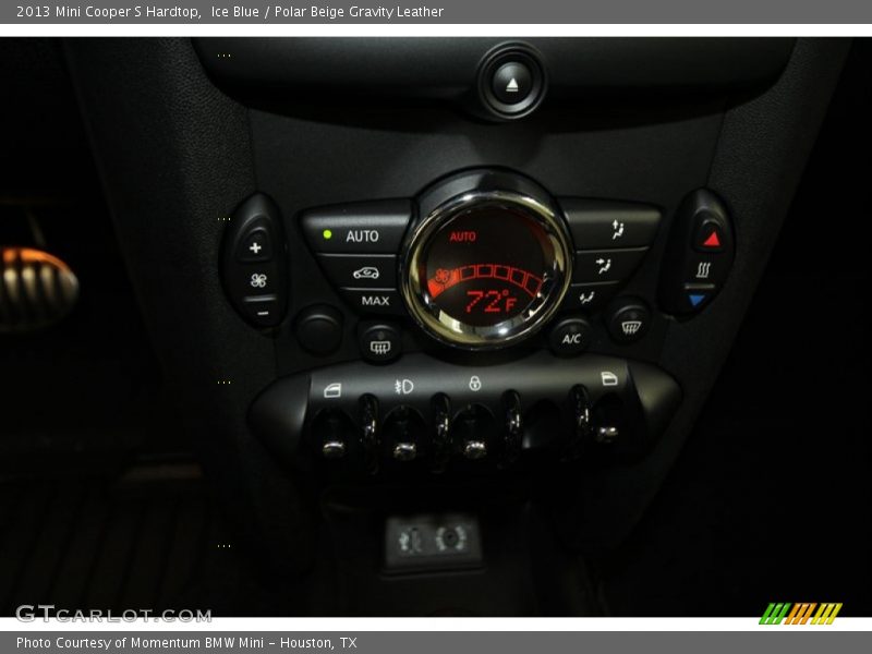 Ice Blue / Polar Beige Gravity Leather 2013 Mini Cooper S Hardtop