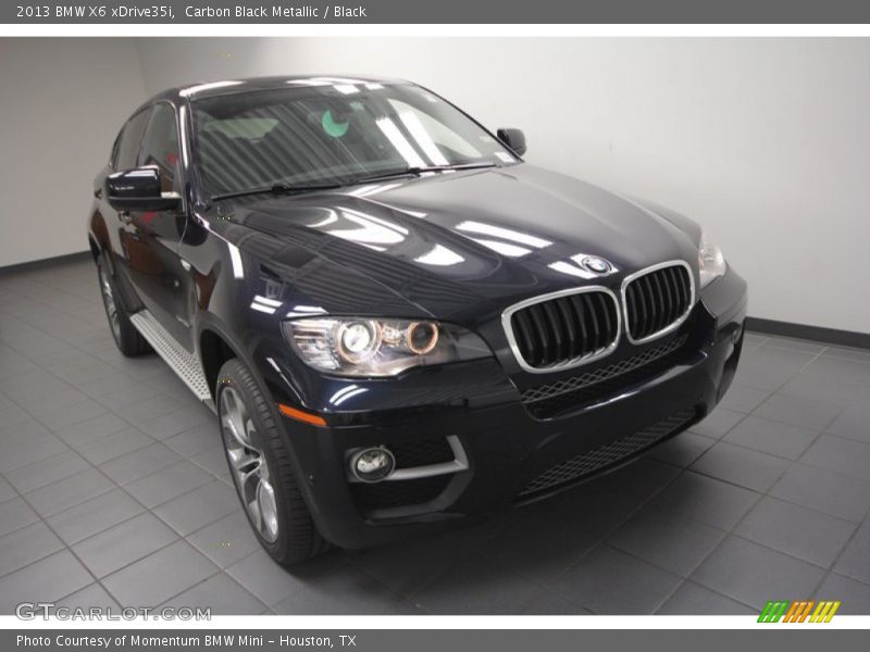 Carbon Black Metallic / Black 2013 BMW X6 xDrive35i