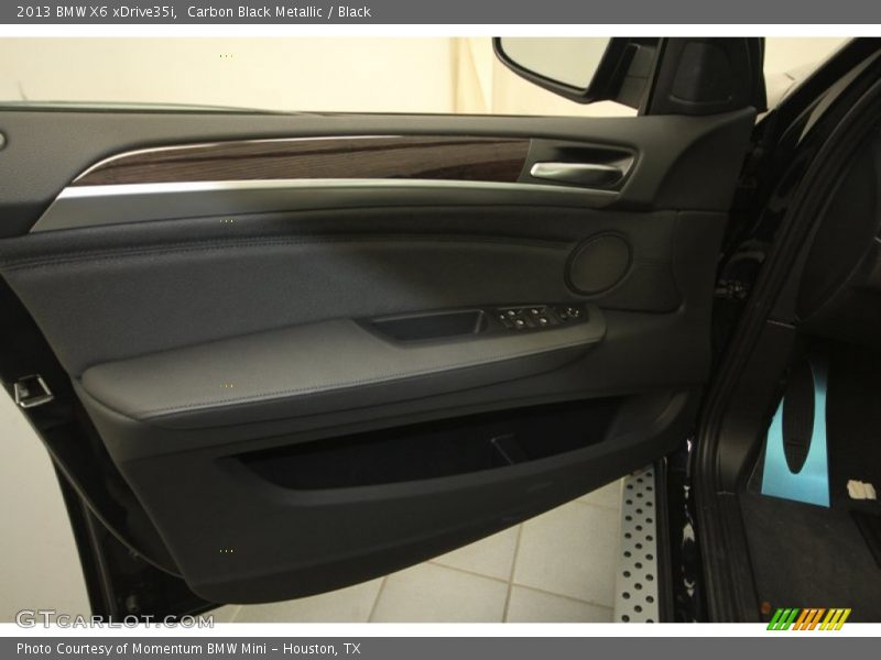 Carbon Black Metallic / Black 2013 BMW X6 xDrive35i