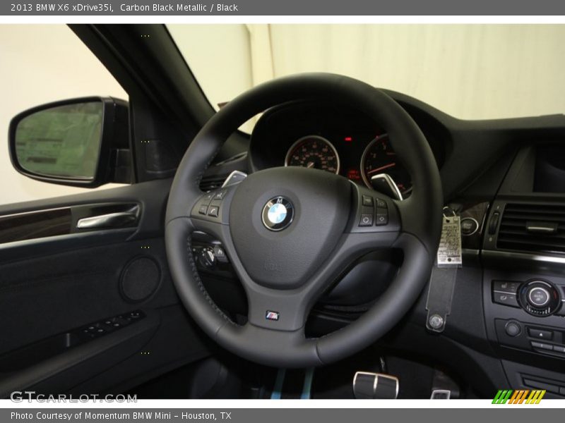 Carbon Black Metallic / Black 2013 BMW X6 xDrive35i