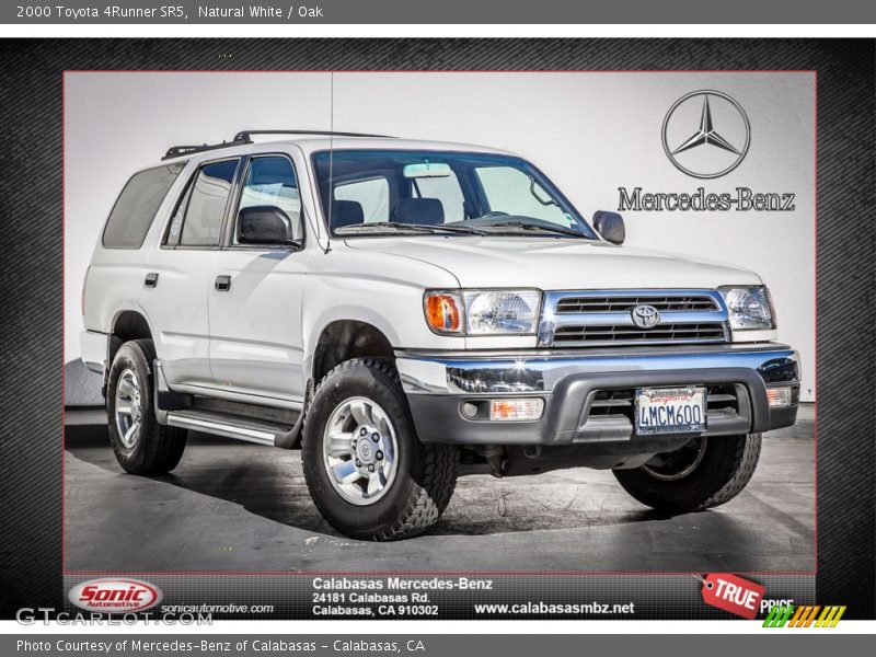 Natural White / Oak 2000 Toyota 4Runner SR5