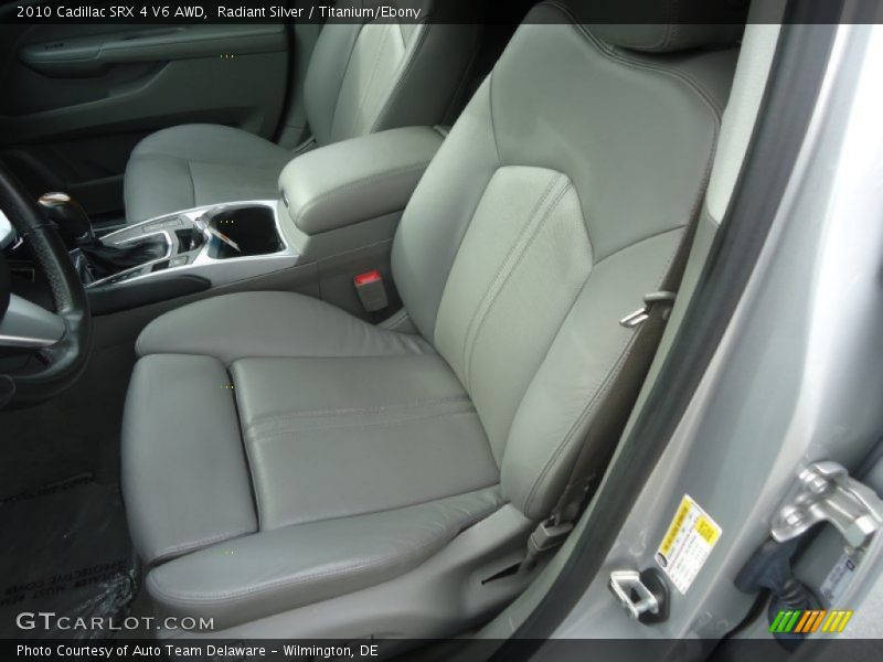 Radiant Silver / Titanium/Ebony 2010 Cadillac SRX 4 V6 AWD
