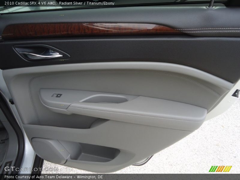 Radiant Silver / Titanium/Ebony 2010 Cadillac SRX 4 V6 AWD