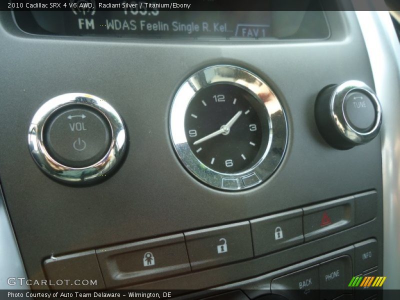 Radiant Silver / Titanium/Ebony 2010 Cadillac SRX 4 V6 AWD