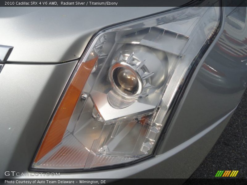 Radiant Silver / Titanium/Ebony 2010 Cadillac SRX 4 V6 AWD