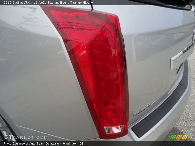 Radiant Silver / Titanium/Ebony 2010 Cadillac SRX 4 V6 AWD