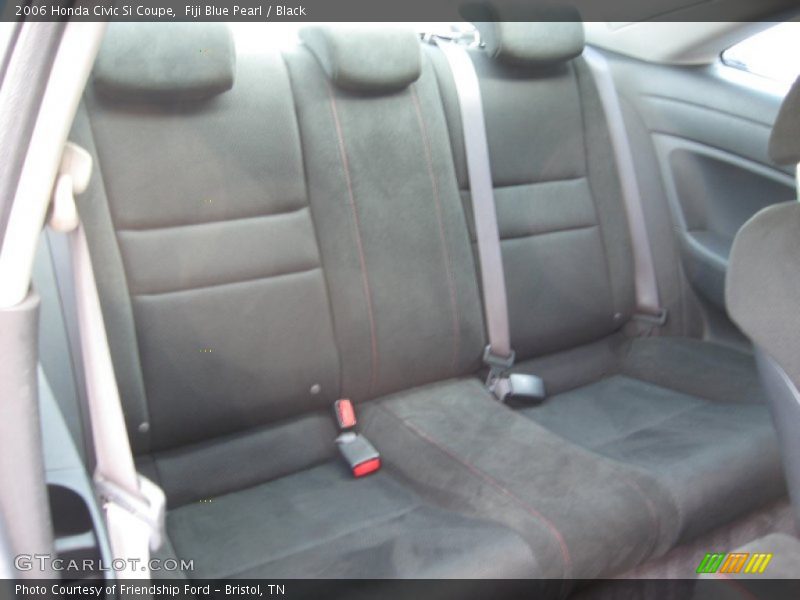 Fiji Blue Pearl / Black 2006 Honda Civic Si Coupe