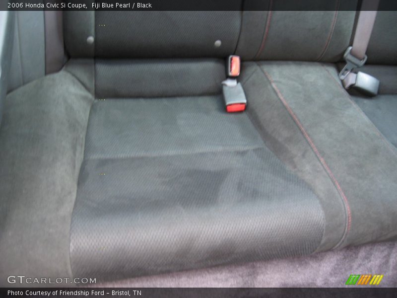 Fiji Blue Pearl / Black 2006 Honda Civic Si Coupe