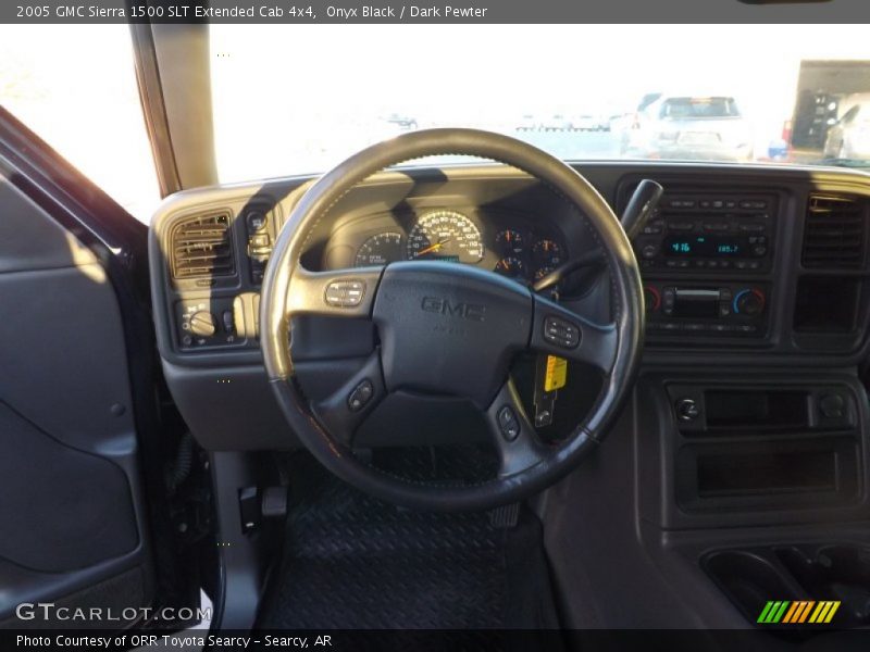 Onyx Black / Dark Pewter 2005 GMC Sierra 1500 SLT Extended Cab 4x4