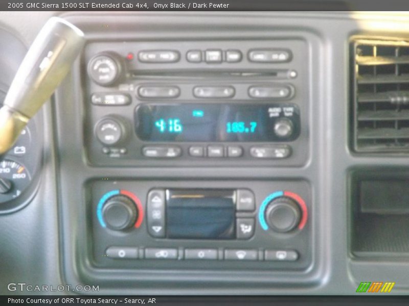 Onyx Black / Dark Pewter 2005 GMC Sierra 1500 SLT Extended Cab 4x4