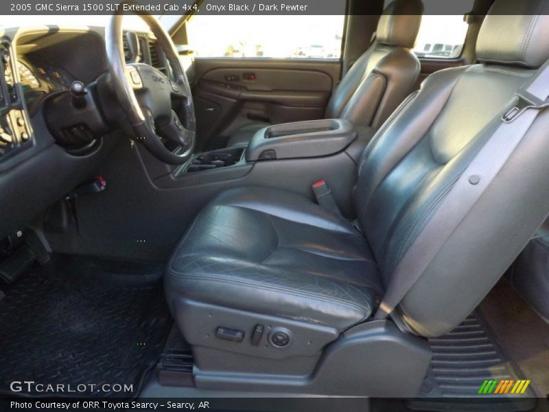 Onyx Black / Dark Pewter 2005 GMC Sierra 1500 SLT Extended Cab 4x4