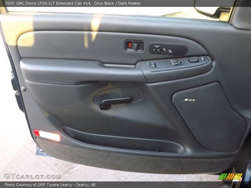Onyx Black / Dark Pewter 2005 GMC Sierra 1500 SLT Extended Cab 4x4