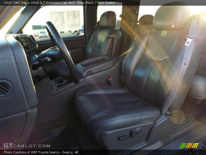 Onyx Black / Dark Pewter 2005 GMC Sierra 1500 SLT Extended Cab 4x4