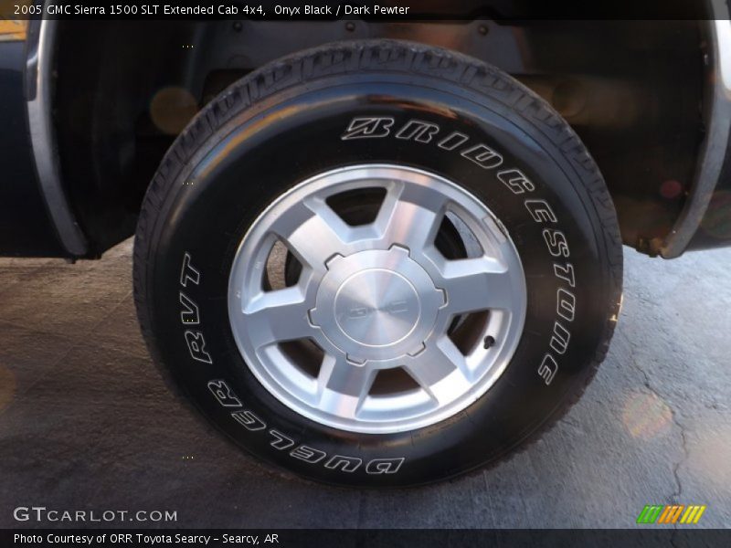 Onyx Black / Dark Pewter 2005 GMC Sierra 1500 SLT Extended Cab 4x4