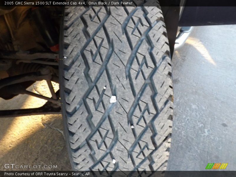 Onyx Black / Dark Pewter 2005 GMC Sierra 1500 SLT Extended Cab 4x4