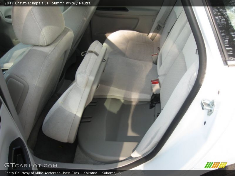 Summit White / Neutral 2012 Chevrolet Impala LT